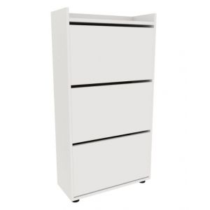 Обувница MODUL 3-х секционная 03-OB, Белый